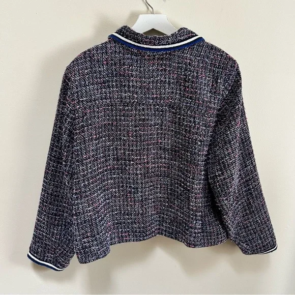 Talbots ~ Breeze Tweed Lined Jacket size 18W - Picture 6 of 14